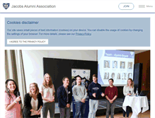 Tablet Screenshot of jacobs-alumni.de